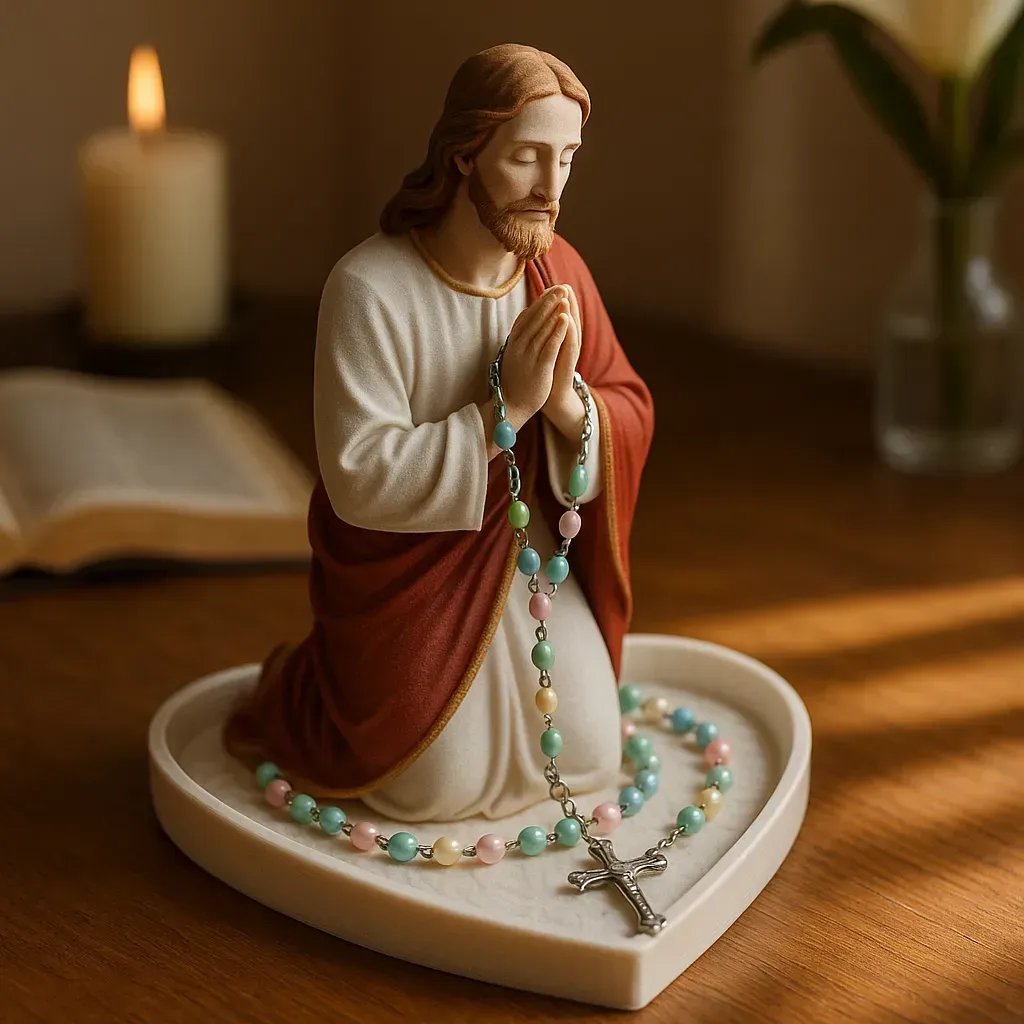 🔥Virgin Mary Rosary Holder - ⌛Limited Handmade Series